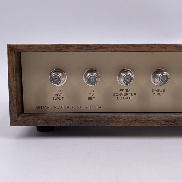 Vintage Qintar Video Control Center Model 4004B Switch Input Output VCR Cable - Picture 9 of 12